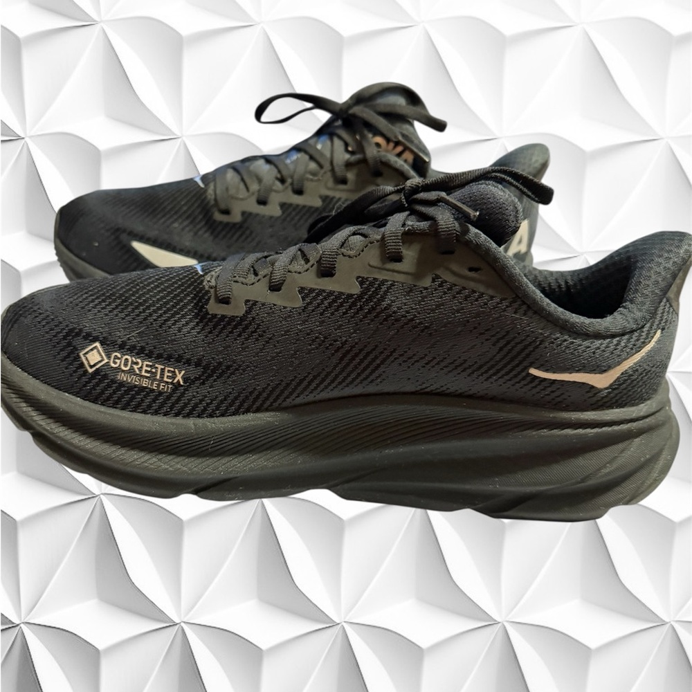Women’s Hoka Black Athletic Sneakers - Picture 3 of 4